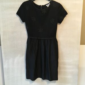 vintage expo dress black 4 beaded little black dress